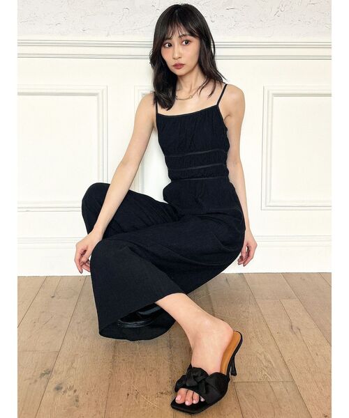 RESEXXY(リゼクシー)の「サテンリボンサンダル(サンダル・レディース・ブラック/ピンク・LARGE/MEDIUM/SMALL)」の15枚目の写真