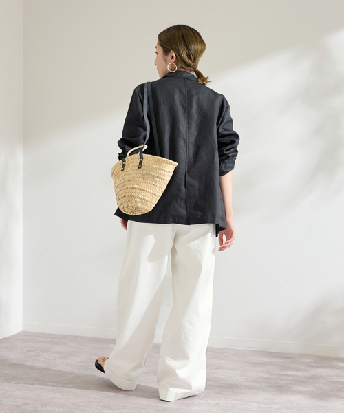 FRAMeWORK 24SS【新品】ラミーオックステーラードジャケット FRAMeWORK 24SS【新品】ラミーオックステーラードジャケット