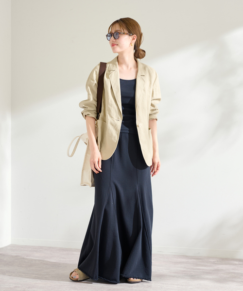 FRAMeWORK 24SS【新品】ラミーオックステーラードジャケット FRAMeWORK 24SS【新品】ラミーオックステーラードジャケット