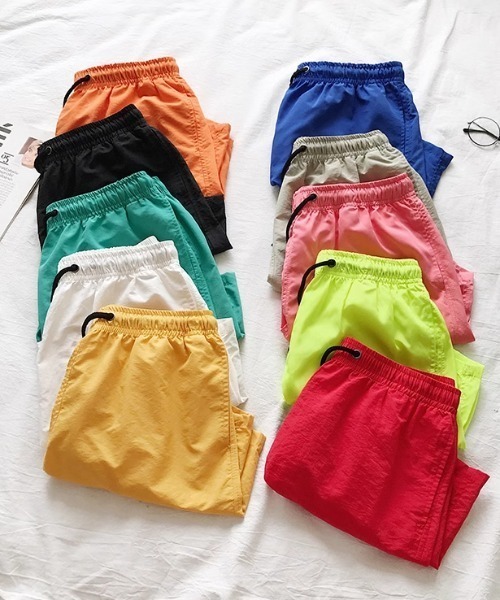 B'day（ビーデイ）の「【 B'day / ビーデー 】バギーショートパンツ  水陸両用（その他パンツ・メンズ・ライム/ホワイト/オレンジ/グレー/ブラック・MEDIUM/SMALL/X-LARGE/LARGE）」の7枚目の写真