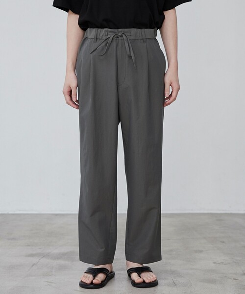 coen（コーエン）の「DotAir（ドットエア）ワイドテーパードパンツ（その他パンツ・メンズ・ブラック/ダークグレー・S/M/L/XL）」の16枚目の写真