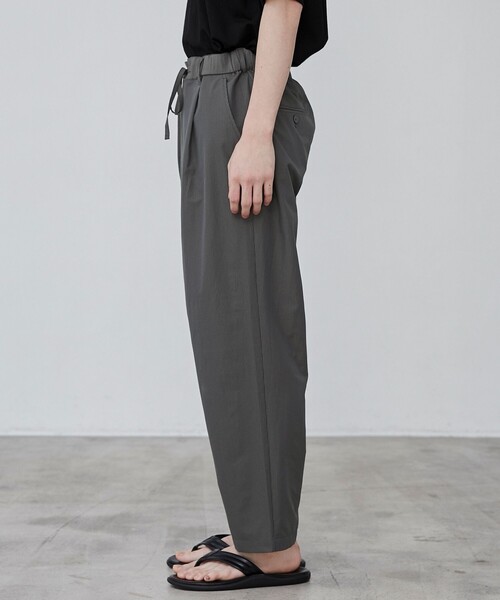 coen（コーエン）の「DotAir（ドットエア）ワイドテーパードパンツ（その他パンツ・メンズ・ブラック/ダークグレー・S/M/L/XL）」の17枚目の写真