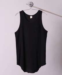 BAYBLO | (BE)ワッフル ラウンドヘム レイヤード ロング タンクトップ(タンクトップ)