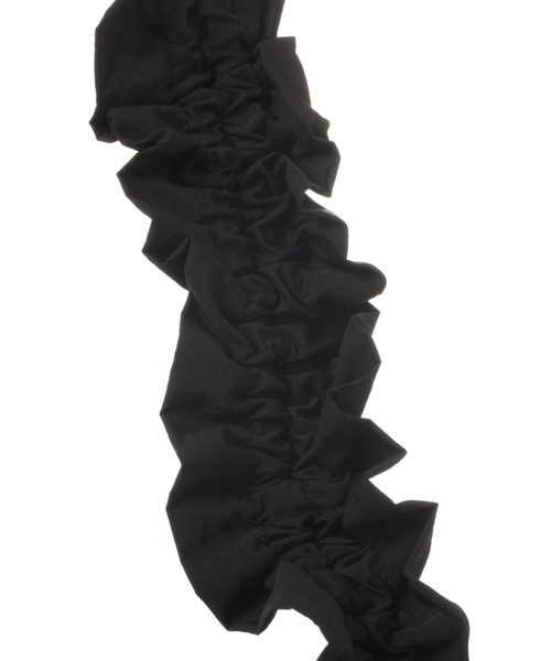 saloon（サルーン）の「SALOON(サルーン)/　ナイロンギャザーショルダー（ショルダーバッグ・レディース・ブラック/オフホワイト/その他1・FREE）」の7枚目の写真