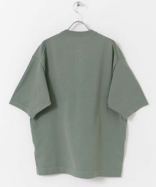 FORK&SPOON（フォークアンドスプーン）の「FORK&SPOON　ヘンリーネックニットTシャツ（ニット/セーター・メンズ・グレー/アイボリー/グリーン系その他・4/5）」の20枚目の写真