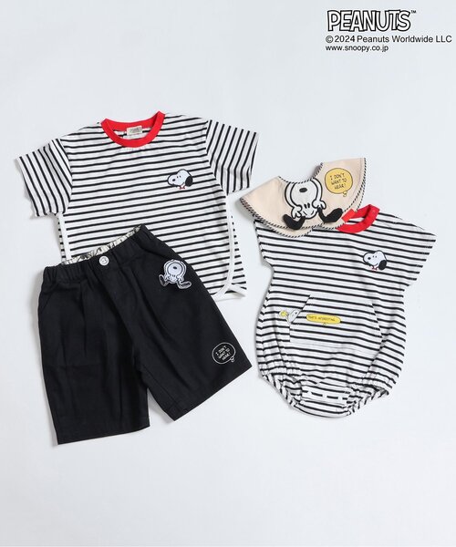 PEANUTS(ピーナッツ)の「PEANUTSタックハーフパンツ(その他パンツ・キッズ・ベージュ/ブラック/アイボリー・130/80/90/110/120/100)」の21枚目の写真