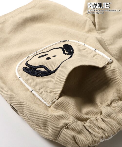 PEANUTS(ピーナッツ)の「PEANUTSタックハーフパンツ(その他パンツ・キッズ・ベージュ/ブラック/アイボリー・130/80/90/110/120/100)」の14枚目の写真