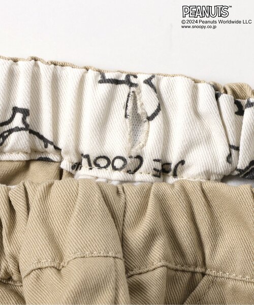 PEANUTS(ピーナッツ)の「PEANUTSタックハーフパンツ(その他パンツ・キッズ・ベージュ/ブラック/アイボリー・130/80/90/110/120/100)」の12枚目の写真