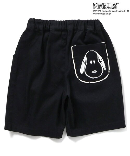 PEANUTS(ピーナッツ)の「PEANUTSタックハーフパンツ(その他パンツ・キッズ・ベージュ/ブラック/アイボリー・130/80/90/110/120/100)」の8枚目の写真