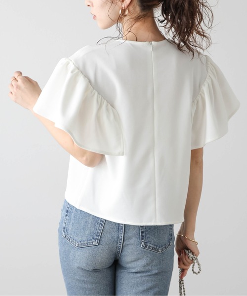 styling/ ラッフルショルダートップス styling/（スタイリング）の「ラッフルショルダートップス