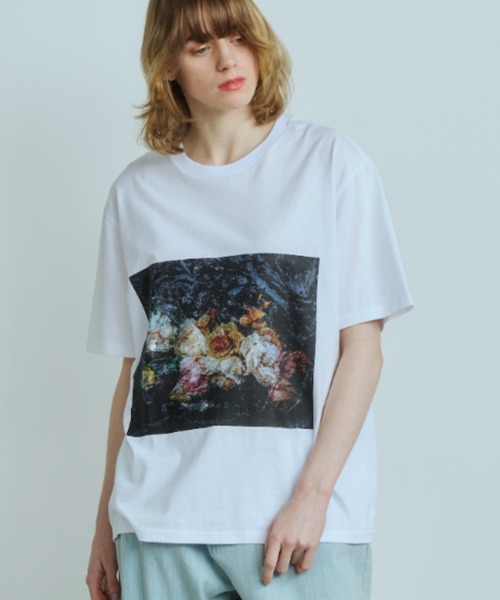 OPULENCE × Shinichiro Shiraishi フォトTシャツ(レディース)（T