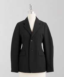 LOEFF | <LOEFF>W ギャバ カーブ ジャケット(テーラードジャケット)