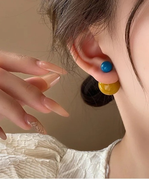Port(ポート)の「【 Port / ポート 】リバーシブル ボール ピアス(ピアス(両耳用)・レディース・A/B/C/D/E/F/G/H/I/J・FREE)」の20枚目の写真
