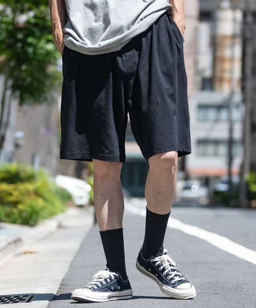 TOMMY HILFIGER（トミーヒルフィガー）の「【D】〔TOMMY HILFIGER〕ワンポイント フラッグ刺繍 スウェット イージーショーツ（スウェットパンツ・メンズ・ブラック/ヘザーグレー・SMALL/MEDIUM/LARGE）」の21枚目の写真