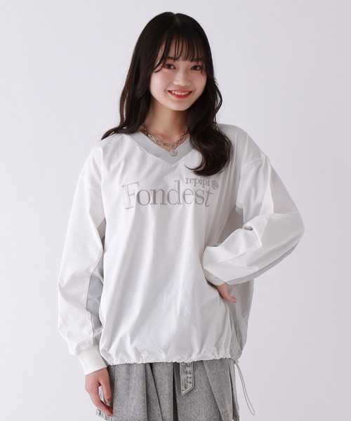 repipi armario(レピピ アルマリオ)の「GAMEシャツ(Tシャツ/カットソー・キッズ・ブラック/ホワイト/ブルー/ブラウン・SMALL/LARGE/MEDIUM)」の2枚目の写真