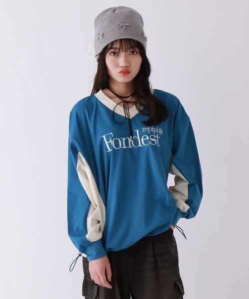 repipi armario(レピピ アルマリオ)の「GAMEシャツ(Tシャツ/カットソー・キッズ・ブラック/ホワイト/ブルー/ブラウン・SMALL/LARGE/MEDIUM)」の4枚目の写真