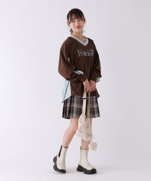 repipi armario(レピピ アルマリオ)の「GAMEシャツ(Tシャツ/カットソー・キッズ・ブラック/ホワイト/ブルー/ブラウン・SMALL/LARGE/MEDIUM)」の7枚目の写真