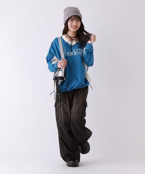 repipi armario(レピピ アルマリオ)の「GAMEシャツ(Tシャツ/カットソー・キッズ・ブラック/ホワイト/ブルー/ブラウン・SMALL/LARGE/MEDIUM)」の8枚目の写真