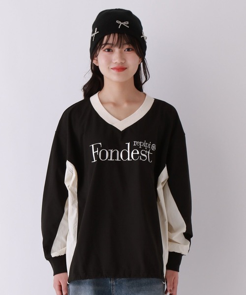 repipi armario(レピピ アルマリオ)の「GAMEシャツ(Tシャツ/カットソー・キッズ・ブラック/ホワイト/ブルー/ブラウン・SMALL/LARGE/MEDIUM)」の9枚目の写真