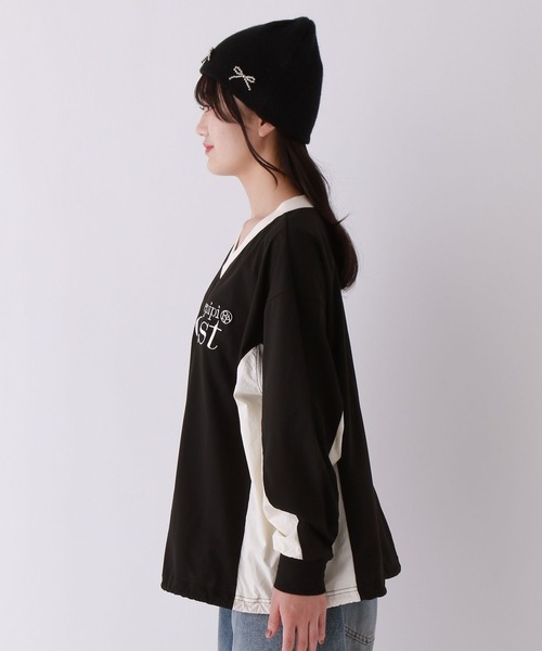 repipi armario(レピピ アルマリオ)の「GAMEシャツ(Tシャツ/カットソー・キッズ・ブラック/ホワイト/ブルー/ブラウン・SMALL/LARGE/MEDIUM)」の10枚目の写真