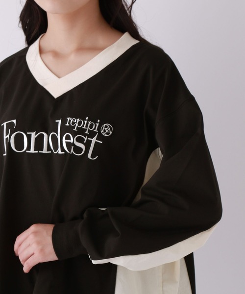 repipi armario(レピピ アルマリオ)の「GAMEシャツ(Tシャツ/カットソー・キッズ・ブラック/ホワイト/ブルー/ブラウン・SMALL/LARGE/MEDIUM)」の13枚目の写真