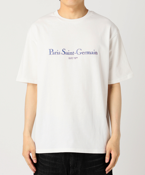 PARIS SAINT-GERMAIN(パリサンジェルマン)の「【Paris Saint-Germain / パリ・サン=ジェルマン】 JP LAYER LOGO TEE(Tシャツ/カットソー・メンズ・ブラック/ホワイト・SMALL/MEDIUM/LARGE/X-LARGE)」の5枚目の写真