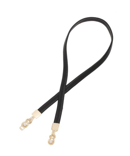 RESEXXY（リゼクシー）の「パールコンビゴムベルト（ベルト・レディース・ホワイト/ブラック・FREE）」の6枚目の写真