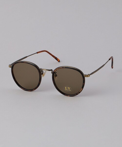 coen（コーエン）の「ボストンメタルサングラス（サングラス・メンズ・ブラウン/シルバー/ゴールド・FREE）」の2枚目の写真