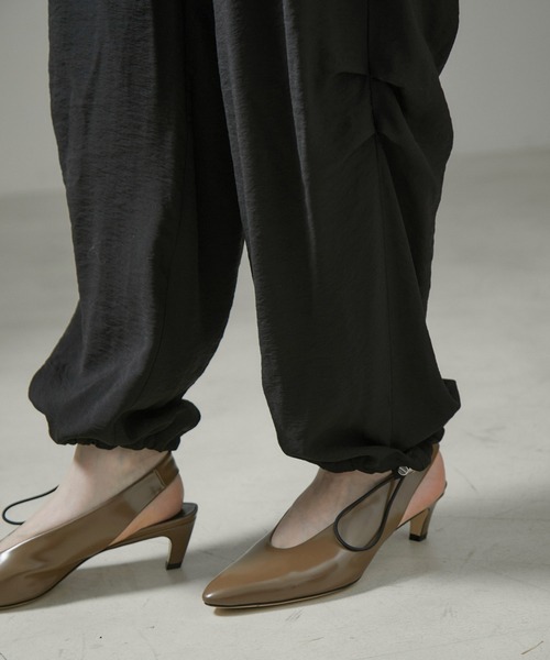 SALON adam et rope'(サロン アダム エ ロペ)の「【WEB限定】ヴィンテージライクカーゴパンツ【洗える】(カーゴパンツ・レディース・ブラウン系その他2/ブラック/カーキ・FREE)」の15枚目の写真