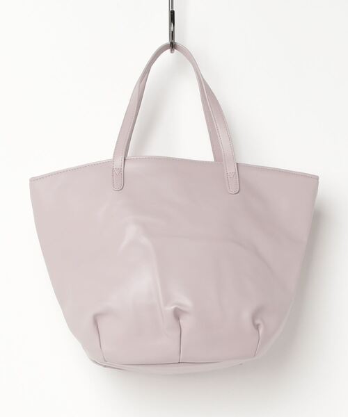 DT MaxMara ★ イミテーションレザー製 バッグ GARNER ピンク セール】フェイクレザーカラーミニトートバッグ/合皮/PU