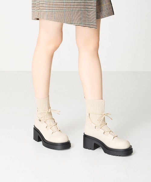 Darich ブーツ ドッキングレースアップブーツ レディース Darich ブーツ ドッキングレースアップブーツ レディース : ZOZOTOWN