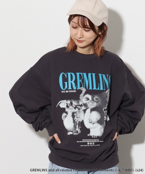 CORPUS SELECT(コーパストーキョー)の「【GREMLINS/グレムリン】グラフィックデザイン レトロ プリント クルーネック 裏毛 スウェット 長袖 トレーナー(スウェット・メンズ・グレー系その他/ホワイト系その他2/ホワイト系その他/グレー系その他2・M/L/LL)」の17枚目の写真