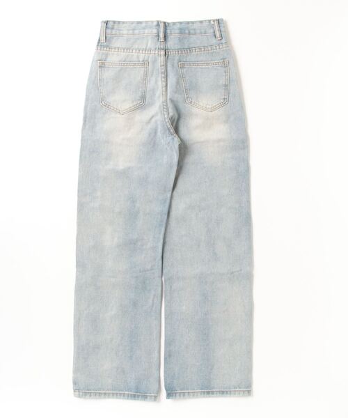Dream garden(ドリームガーデン)の「パール付デニムパンツ(デニムパンツ・レディース・ブルー・2XL/XL/L/M/S)」の15枚目の写真