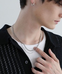 ASTRONOMY（アストロノミー）の「Buyer's Select/日本製マンテルダブルチェーンネックレス（ネックレス）」