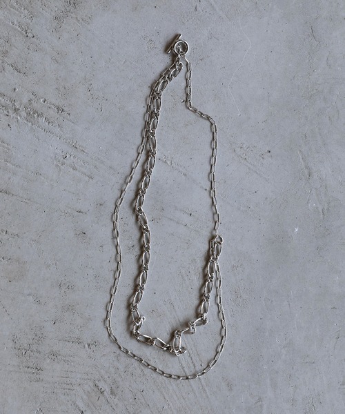 セール】Buyer's Select/日本製マンテルダブルチェーンネックレス