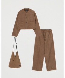 JUN&ROPE レディース コーデュロイセットアップ