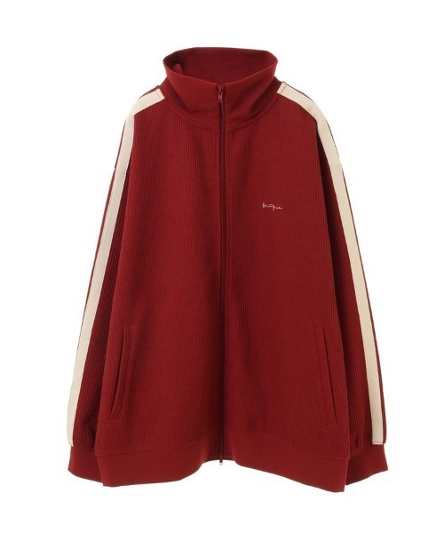 CRAFT STANDARD BOUTIQUE（クラフトスタンダードブティック）の「トラックジャケット　◆（ジャージ・レディース・ベージュ/ブラウン/グリーン/アイボリー/ブラック/レッド系その他5・M/L/XL）」の8枚目の写真