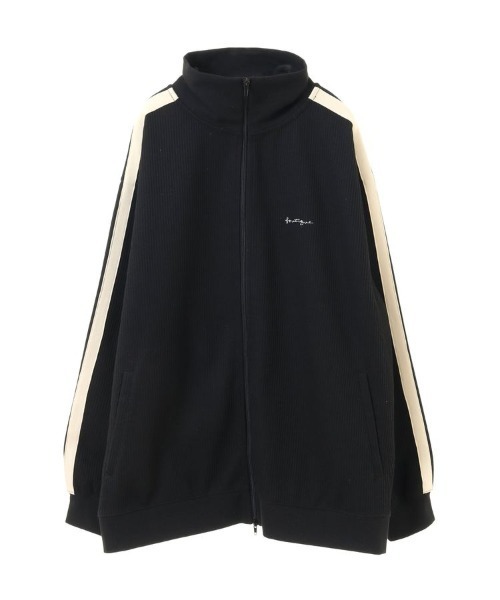 CRAFT STANDARD BOUTIQUE（クラフトスタンダードブティック）の「トラックジャケット　◆（ジャージ・レディース・ベージュ/ブラウン/グリーン/アイボリー/ブラック/レッド系その他5・M/L/XL）」の11枚目の写真