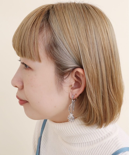 didizizi（ディディジジ）の「ドライフラワーピアス/ｲﾔﾘﾝｸﾞ（ピアス（両耳用）・レディース・シルバー/シルバー系その他/ゴールド/ゴールド系その他・FREE）」の12枚目の写真