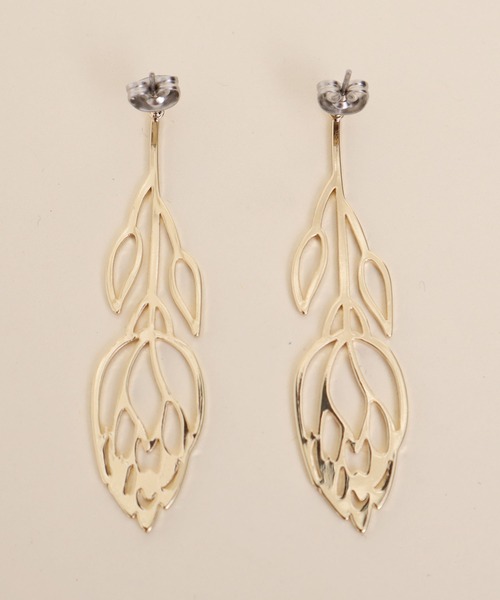 didizizi（ディディジジ）の「ドライフラワーピアス/ｲﾔﾘﾝｸﾞ（ピアス（両耳用）・レディース・シルバー/シルバー系その他/ゴールド/ゴールド系その他・FREE）」の9枚目の写真