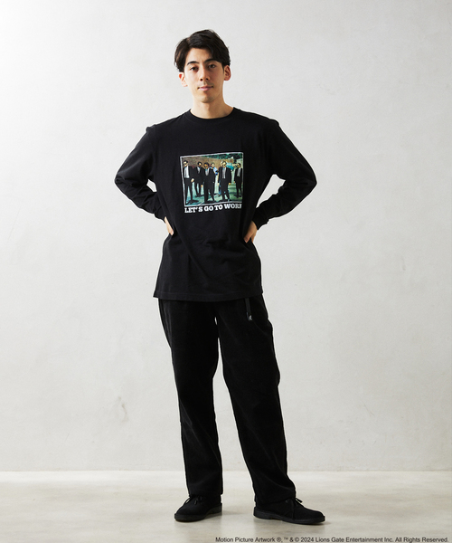 JOURNAL STANDARD relume（ジャーナルスタンダード　レリューム）の「RESERVOIR DOGS 別注 ムービープリントロングスリーブT（Tシャツ/カットソー・メンズ・ブラック/ホワイト・LARGE/MEDIUM）」の17枚目の写真
