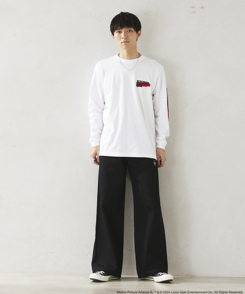 JOURNAL STANDARD relume（ジャーナルスタンダード　レリューム）の「RESERVOIR DOGS 別注 ムービープリントロングスリーブT（Tシャツ/カットソー・メンズ・ブラック/ホワイト・LARGE/MEDIUM）」の18枚目の写真