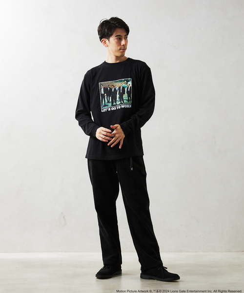JOURNAL STANDARD relume（ジャーナルスタンダード　レリューム）の「RESERVOIR DOGS 別注 ムービープリントロングスリーブT（Tシャツ/カットソー・メンズ・ブラック/ホワイト・LARGE/MEDIUM）」の19枚目の写真