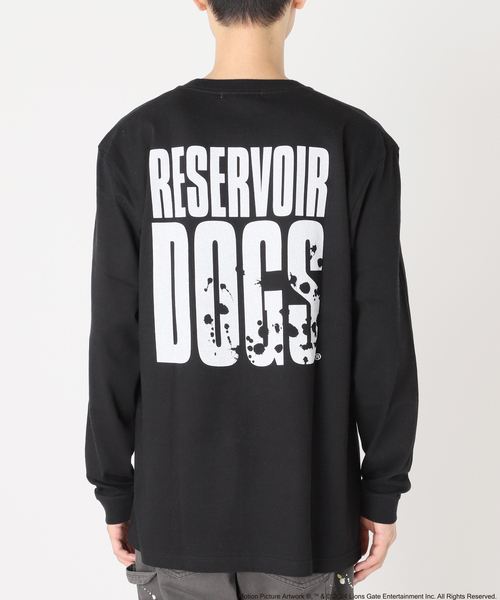 JOURNAL STANDARD relume（ジャーナルスタンダード　レリューム）の「RESERVOIR DOGS 別注 ムービープリントロングスリーブT（Tシャツ/カットソー・メンズ・ブラック/ホワイト・LARGE/MEDIUM）」の4枚目の写真