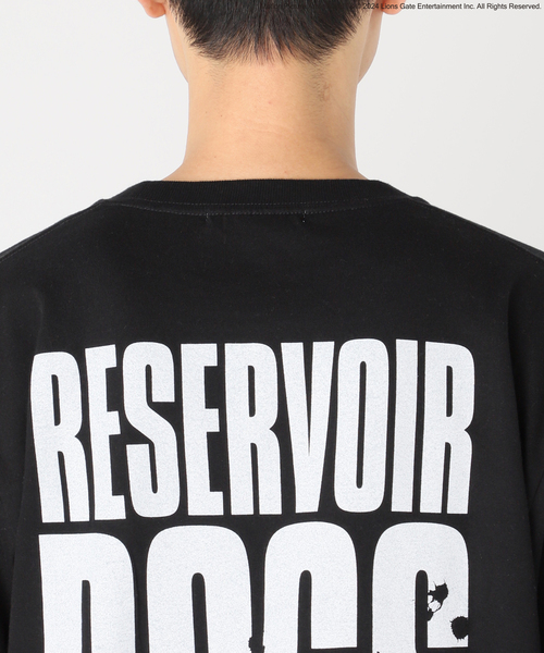 JOURNAL STANDARD relume（ジャーナルスタンダード　レリューム）の「RESERVOIR DOGS 別注 ムービープリントロングスリーブT（Tシャツ/カットソー・メンズ・ブラック/ホワイト・LARGE/MEDIUM）」の5枚目の写真