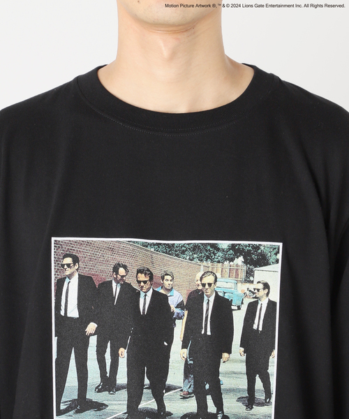 JOURNAL STANDARD relume（ジャーナルスタンダード　レリューム）の「RESERVOIR DOGS 別注 ムービープリントロングスリーブT（Tシャツ/カットソー・メンズ・ブラック/ホワイト・LARGE/MEDIUM）」の7枚目の写真