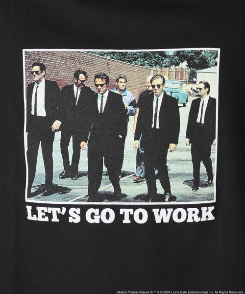 JOURNAL STANDARD relume（ジャーナルスタンダード　レリューム）の「RESERVOIR DOGS 別注 ムービープリントロングスリーブT（Tシャツ/カットソー・メンズ・ブラック/ホワイト・LARGE/MEDIUM）」の8枚目の写真