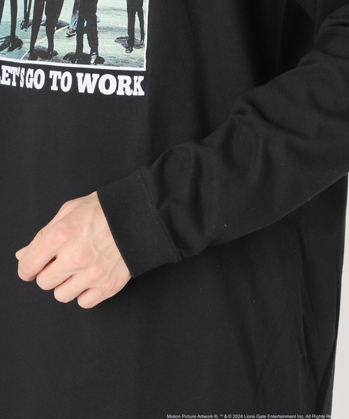 JOURNAL STANDARD relume（ジャーナルスタンダード　レリューム）の「RESERVOIR DOGS 別注 ムービープリントロングスリーブT（Tシャツ/カットソー・メンズ・ブラック/ホワイト・LARGE/MEDIUM）」の10枚目の写真