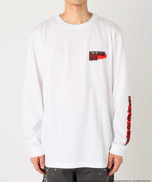 JOURNAL STANDARD relume（ジャーナルスタンダード　レリューム）の「RESERVOIR DOGS 別注 ムービープリントロングスリーブT（Tシャツ/カットソー・メンズ・ブラック/ホワイト・LARGE/MEDIUM）」の13枚目の写真
