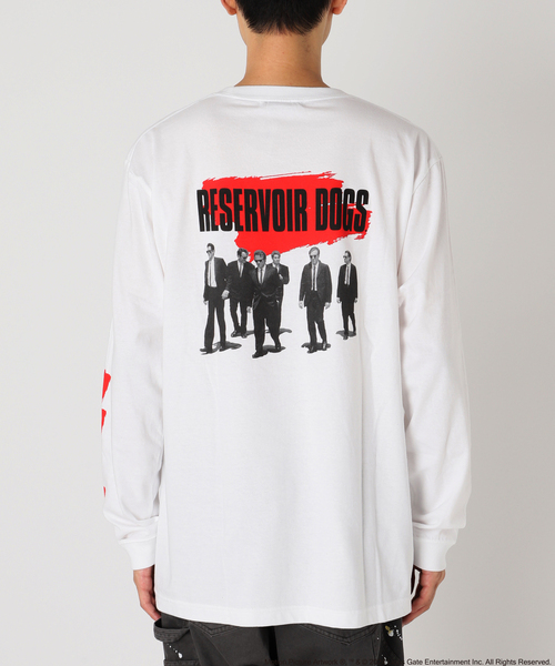 JOURNAL STANDARD relume（ジャーナルスタンダード　レリューム）の「RESERVOIR DOGS 別注 ムービープリントロングスリーブT（Tシャツ/カットソー・メンズ・ブラック/ホワイト・LARGE/MEDIUM）」の14枚目の写真